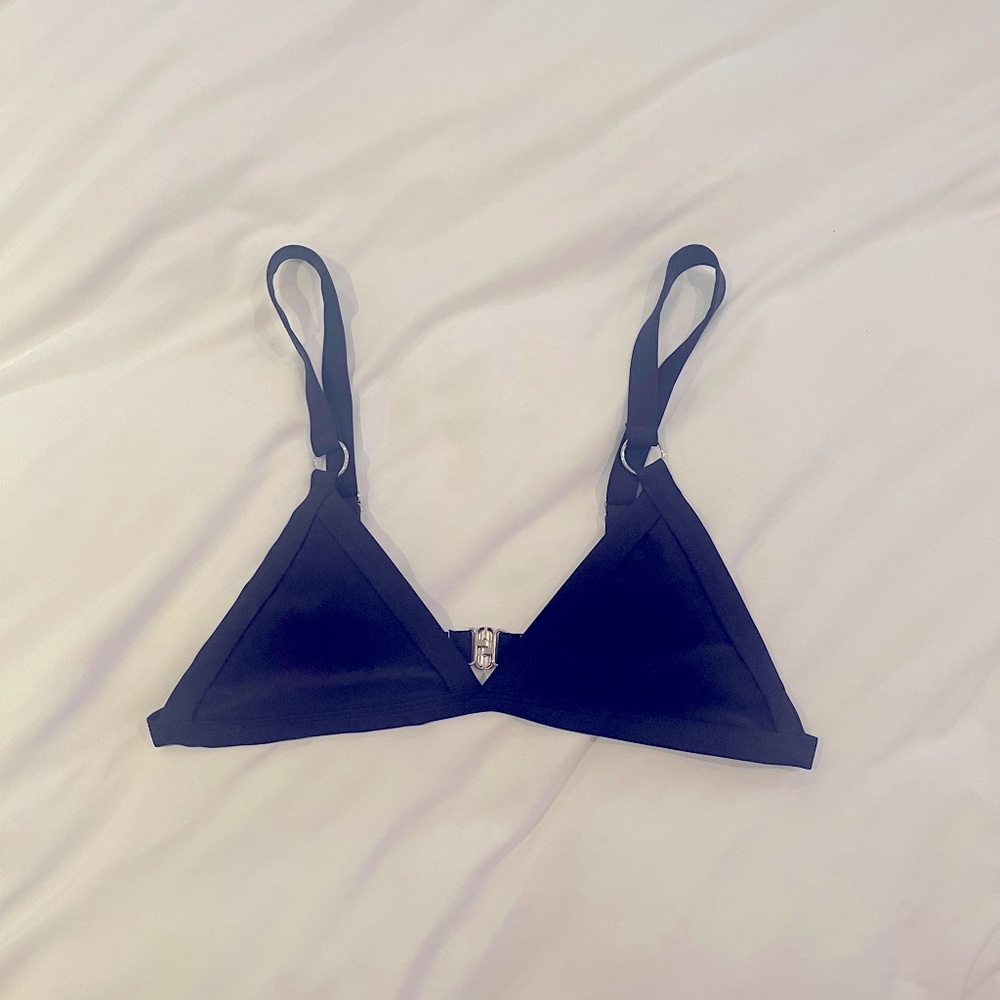 Black bikini top